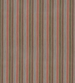 Shepton Stripe Fabric by Mulberry Home Plum/Green Shepton Stripe Fabric by Mulberry Home Plum/Green