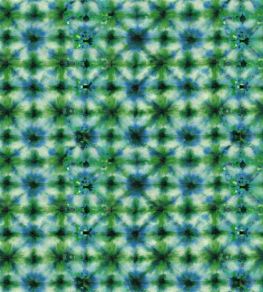 Shibori Fabric by Designers Guild Emerald Shibori Fabric by Designers Guild Emerald