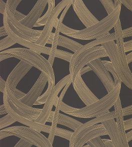 Shimmy Wallpaper by Casadeco Noir / Mordore