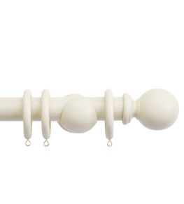 Shore 35mm Wooden Pole Ghost, Ball finial Ghost