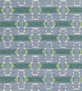 Sicily Fabric by Fermoie Blue
