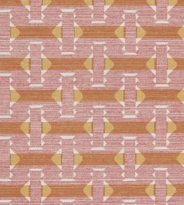 Sicily Fabric by Fermoie Peach Sicily Fabric by Fermoie Peach