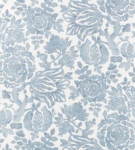 Sigourney Wallpaper by Anna French Blue Sigourney Wallpaper by Anna French Blue