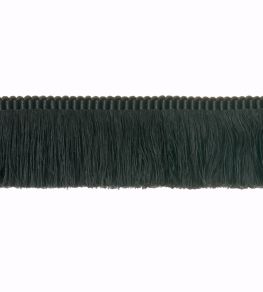 Silk Moss Fringe 40mm Trimming by Houles Black Silk Moss Fringe 40mm Trimming by Houles Black