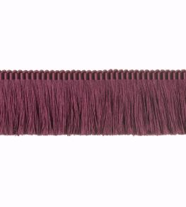 Silk Moss Fringe 40mm Trimming by Houles Purple Silk Moss Fringe 40mm Trimming by Houles Purple