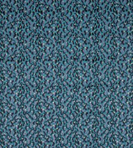 Simbar Fabric by Jane Churchill Teal Simbar Fabric by Jane Churchill Teal