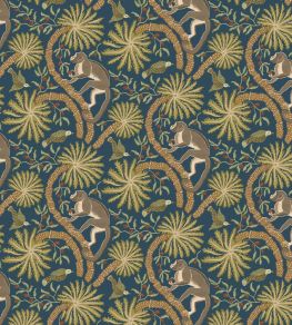 Simia Wallpaper by Josephine Munsey Petrol Simia Wallpaper by Josephine Munsey Petrol