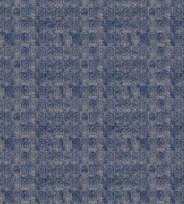Simla Fabric by Warwick Indigo Simla Fabric by Warwick Indigo
