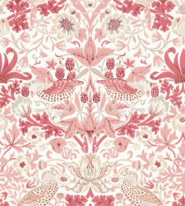 Simply Strawberry Thief Wallpaper by Morris & Co Madder Simply Strawberry Thief Wallpaper by Morris & Co Madder