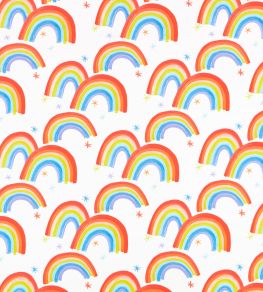 Sing A Rainbow Fabric by Villa Nova Orange