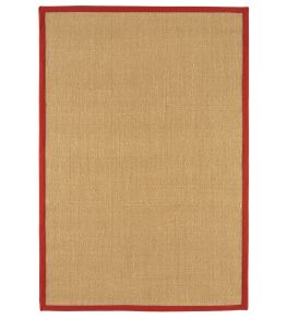 Sisal Rug by Asiatic Linen, Red