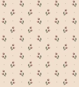 Siv Wallpaper by Sandberg Burgundy Siv Wallpaper by Sandberg Burgundy