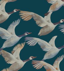Skein Fabric by Arley House Deep Blue Skein Fabric by Arley House Deep Blue