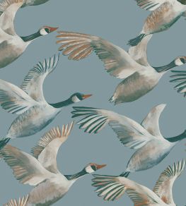 Skein Fabric by Arley House Duck Egg Skein Fabric by Arley House Duck Egg