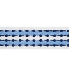Skipper Tape Trimming by Thibaut Navy Skipper Tape Trimming by Thibaut Navy