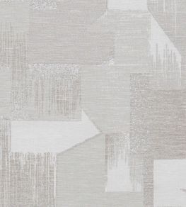 Skolio Fabric by Studio G Silver Skolio Fabric by Studio G Silver