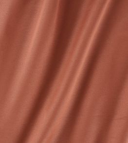 Sloane Silk Fabric by James Hare Terracotta Sloane Silk Fabric by James Hare Terracotta