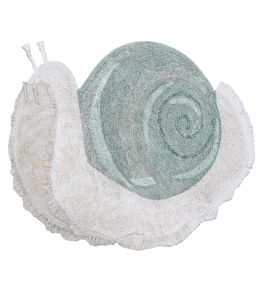 Snail Rug by Lorena Canals Blue Sage Snail Rug by Lorena Canals Blue Sage