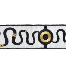 Sofia Embroidered Braid 57mm Trimming by Houles Icona Sofia Embroidered Braid 57mm Trimming by Houles Icona