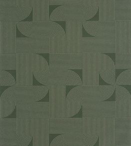 Softness Wallpaper by Caselio Vert Or Softness Wallpaper by Caselio Vert Or