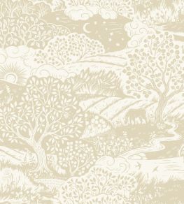 Solangen Wallpaper by Borastapeter Beige