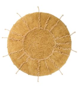 Solar Multishape Rug by Lorena Canals Dark Honey Solar Multishape Rug by Lorena Canals Dark Honey