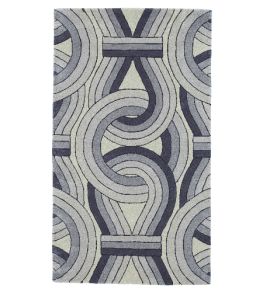 Solar Rectangle by Lara Bohinc Rug by CF Editions Grey Solar Rectangle by Lara Bohinc Rug by CF Editions Grey