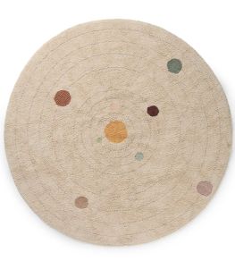 Solar System Rug by Lorena Canals Natural