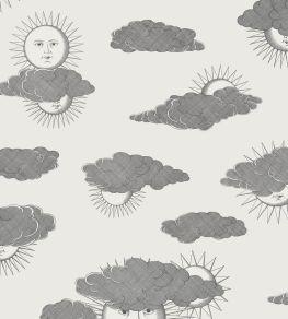 Soli e Nuvole Wallpaper by Cole & Son Black & White Soli e Nuvole Wallpaper by Cole & Son Black & White