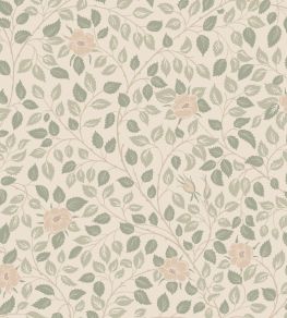 Solliden Wallpaper by Sandberg Spring Green Solliden Wallpaper by Sandberg Spring Green