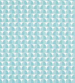 Solsbury Wallpaper by Thibaut Turquoise