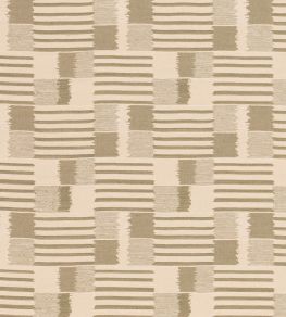 Somerset Check Fabric by Mulberry Home Green