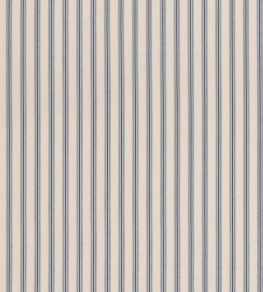 Somerton Stripe Fabric by Mulberry Home Blue Somerton Stripe Fabric by Mulberry Home Blue