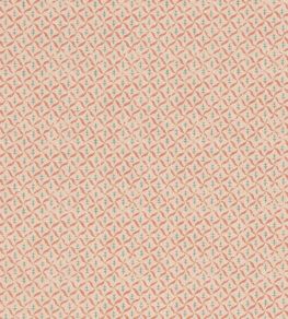 Somerton Trellis Fabric by Mulberry Home Russet/Teal Somerton Trellis Fabric by Mulberry Home Russet/Teal