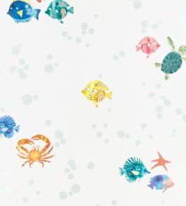 Something Fishy Wallpaper by Villa Nova Blue