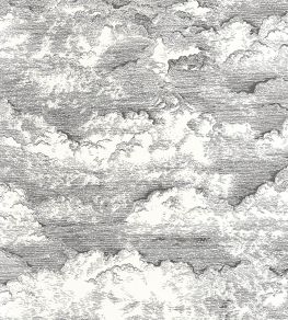 Songe Wallpaper by Casadeco Noir Gravure Songe Wallpaper by Casadeco Noir Gravure