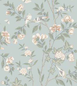 Sophia Magdalena Wallpaper by Borastapeter Soft Blue Sophia Magdalena Wallpaper by Borastapeter Soft Blue