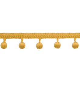 Sophie Beaded Fringe Trimming by Samuel & Sons Dijon Sophie Beaded Fringe Trimming by Samuel & Sons Dijon