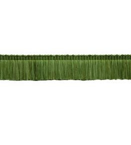 Sophie Brush Fringe Trimming by Samuel & Sons Basil Sophie Brush Fringe Trimming by Samuel & Sons Basil