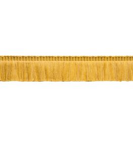 Sophie Brush Fringe Trimming by Samuel & Sons Dijon Sophie Brush Fringe Trimming by Samuel & Sons Dijon