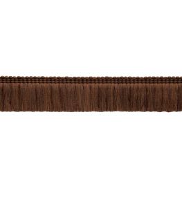 Sophie Brush Fringe Trimming by Samuel & Sons Walnut Sophie Brush Fringe Trimming by Samuel & Sons Walnut