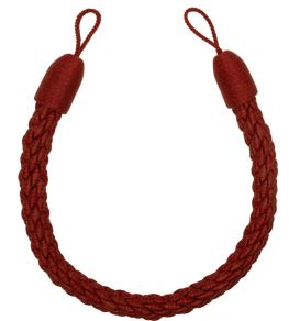 Sophie Cable Holdback Trimming by Samuel & Sons Currant Sophie Cable Holdback Trimming by Samuel & Sons Currant