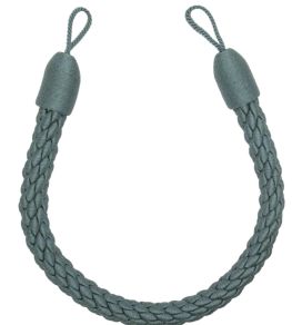 Sophie Cable Holdback Trimming by Samuel & Sons Mineral Sophie Cable Holdback Trimming by Samuel & Sons Mineral