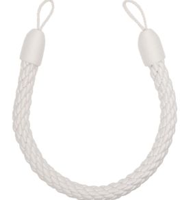 Sophie Cable Holdback Trimming by Samuel & Sons Salt Sophie Cable Holdback Trimming by Samuel & Sons Salt