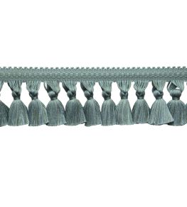 Sophie Tassel Fringe Trimming by Samuel & Sons Mineral Sophie Tassel Fringe Trimming by Samuel & Sons Mineral