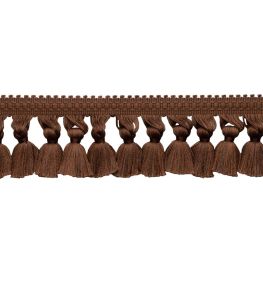 Sophie Tassel Fringe Trimming by Samuel & Sons Walnut Sophie Tassel Fringe Trimming by Samuel & Sons Walnut