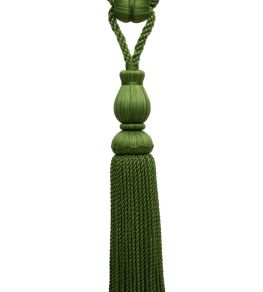Sophie Tassel Tieback Trimming by Samuel & Sons Basil Sophie Tassel Tieback Trimming by Samuel & Sons Basil