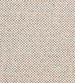 Sotano Fabric by Clarke & Clarke Cinnamon/Teal