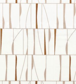 Souffle de Vitrail Fabric by Camengo Nude Souffle de Vitrail Fabric by Camengo Nude