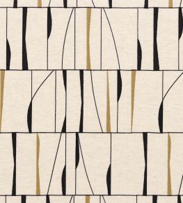 Souffle de Vitrail Fabric by Camengo Ocre Souffle de Vitrail Fabric by Camengo Ocre